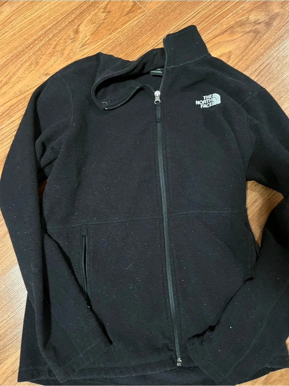 The North Face ' Black Full-Zip Fleece Jacket
